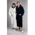 52" Rolled Cuff Turkish Loop Terry Premier Hooded Robe (Osfm)